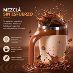 Taza Automezcladora Magnética USB C Acero 380ml