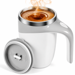 Taza Automezcladora Magnética USB C Acero 380ml