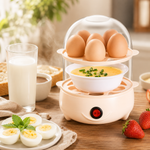 Hervidor Eléctrico De Huevos Vapor Doble Capa
