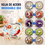 Mini Picadora Eléctrica Recargable USB Portátil