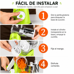 Rallador Giratorio Manual 3 En 1 Multifunción Cocina