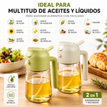 Rociador De Aceite 2 En 1 Pulverizador Cocina Spray