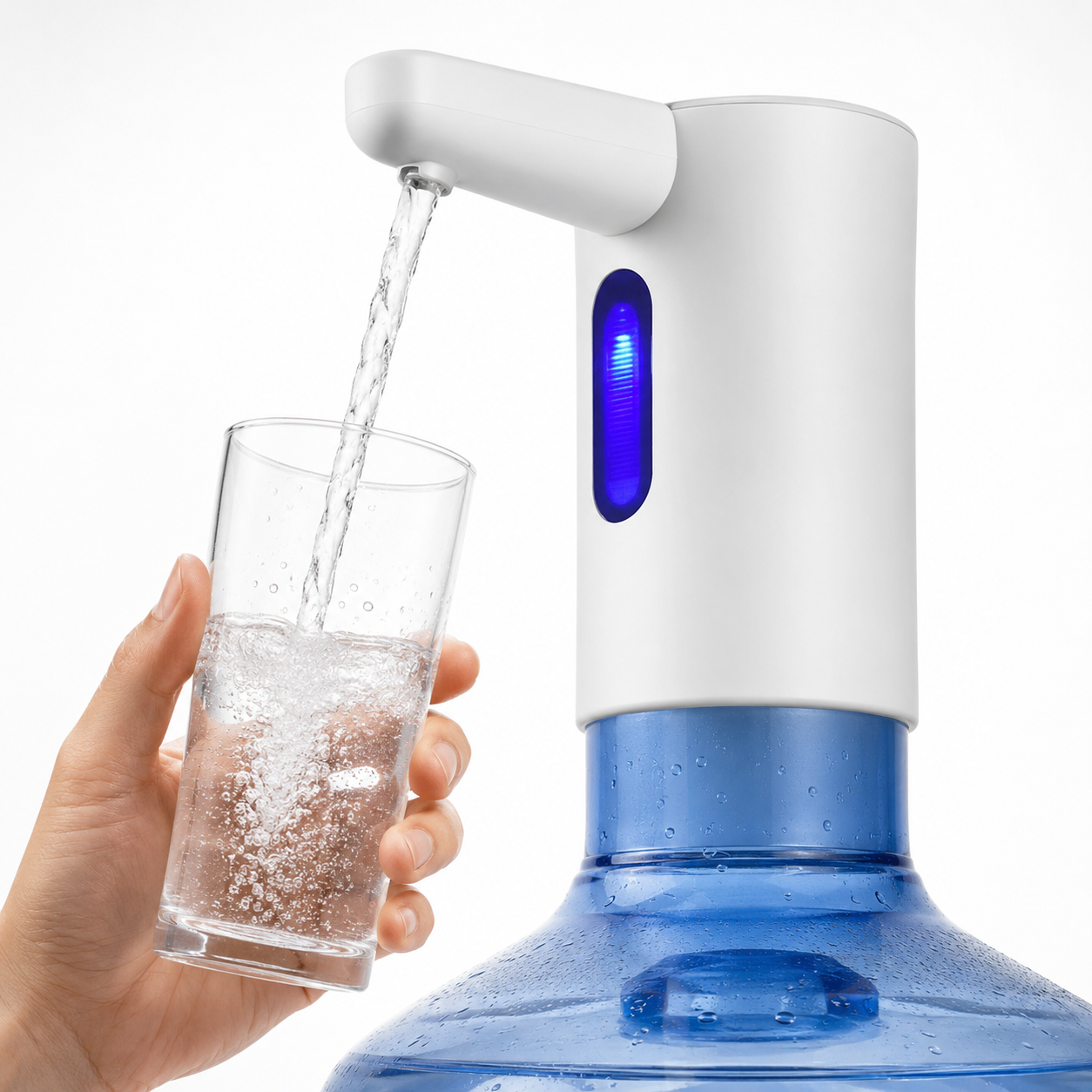 Dispensador De Agua Portátil USB Para Bidones
