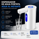 Dispensador De Agua Portátil USB Para Bidones