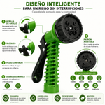 Manguera Extensible 15m Con Boquilla 7 Funciones