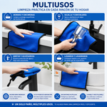 Set X3 Paño Microfibra Ultra Absorbente 30x40cm Limpieza