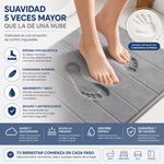 Alfombra Baño Viscoelástica Absorbente 40x60cm