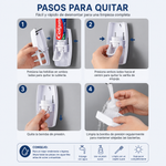 Dispensador Pasta Dental Soporte Organizador Cepillos Baño