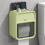 Soporte de Papel Higiénico con Cajón y Estante Antideslizante