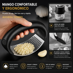 Prensa De Ajo Balancín Acero Inoxidable Cocina