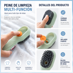 Cepillo Limpieza Multifunción Con Dispensador Jabón