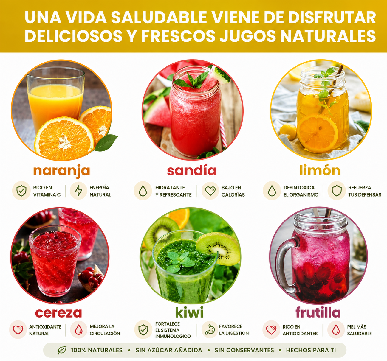 Exprimidor Manual Jugos Frutas Cocina Portátil