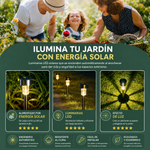 Luces Solares Jardín LED Estaca Exterior Impermeable