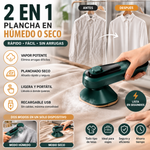 Mini Plancha 2 En 1 Con Vaporizador Portátil Ropa