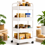 Carrito Organizador 4 Niveles Con Ruedas Multiuso