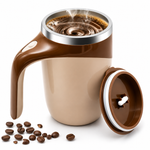 Taza Automezcladora Magnética USB C Acero 380ml